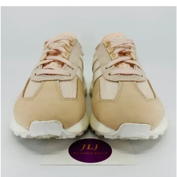 Adidas Women's Retropy E5 Casual Sneakers Wonder Quartz/Halo Blush HQ4386 Size 6 - Picture 7 of 8